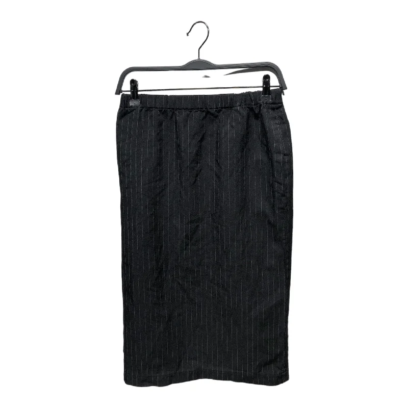 COMME des GARCONS COMME des GARCONS/Skirt/XS/Black/Polyester/Stripe/RN-S013/RN-S013