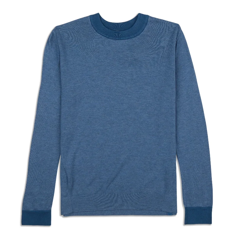 Silk-Blend Crewneck Sweater - Resale