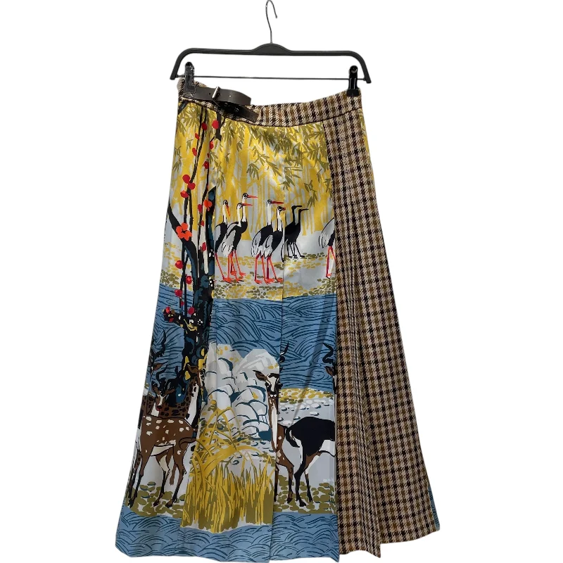 MAXMARA WEEKEND/Long Skirt/2/All Over Print/Wool/MLT/