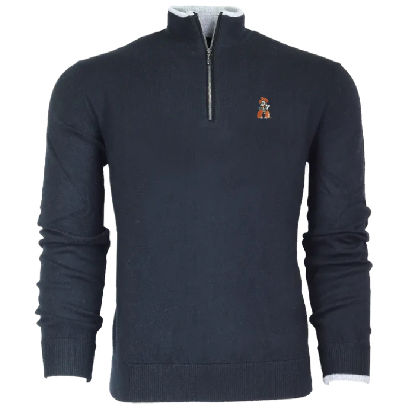 Oklahoma State Sebonack Quarter-Zip Sweater