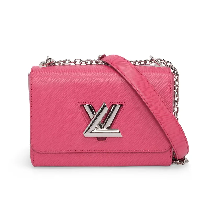 Louis Vuitton Fuchsia Epi Leather Twist MM Bag