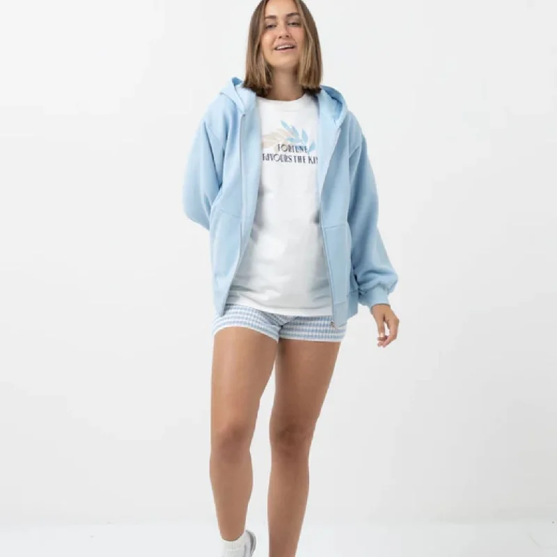 Silver Strand Zip Up Sweater (Ocean)