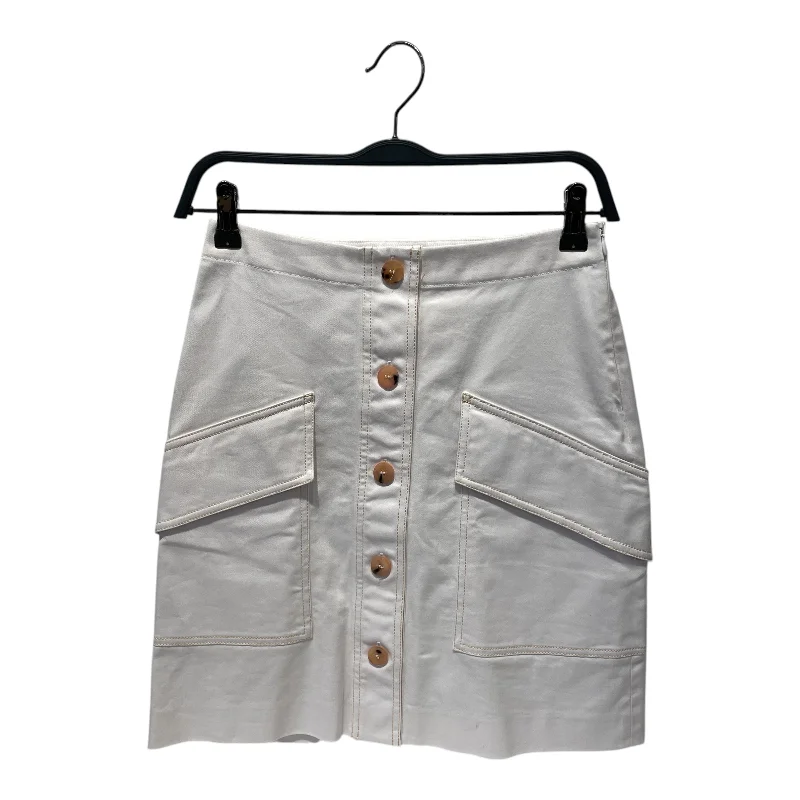 Acne Studios/Skirt/34/Cotton/WHT/