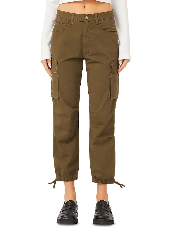 Womens Jogger Pockets Cargo Pants