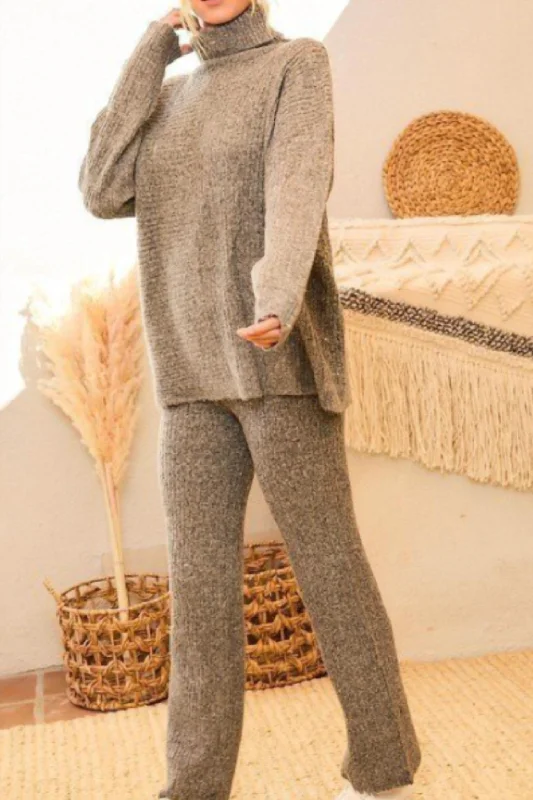 Sweater Pants In Grey