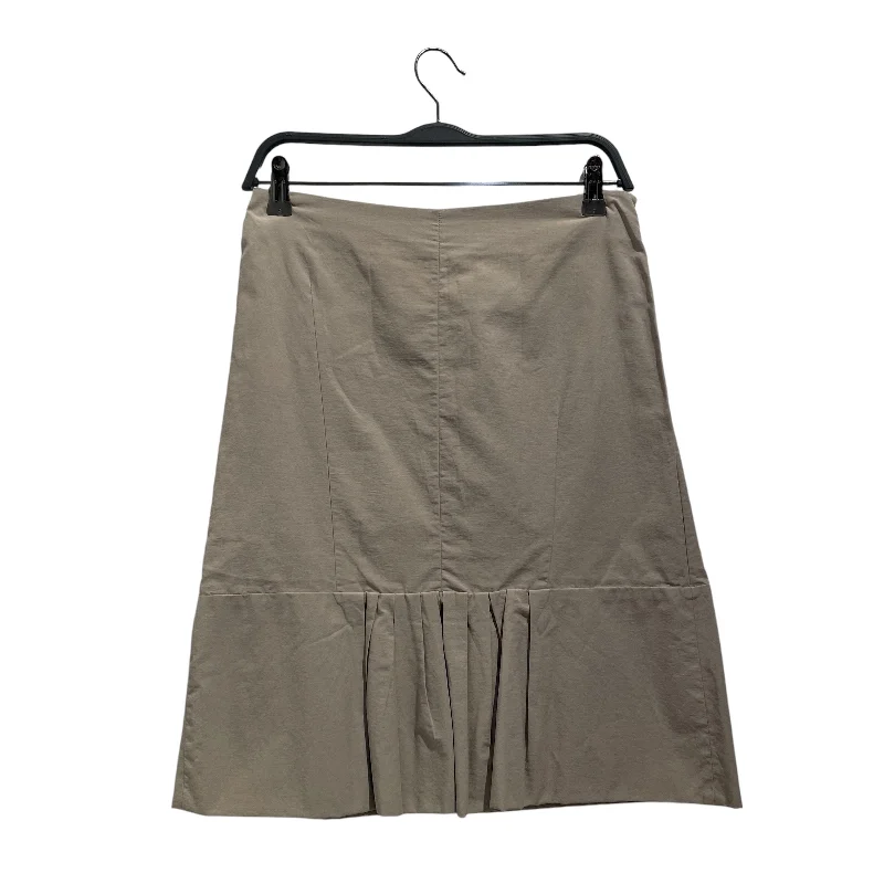 MARNI/Skirt/40/Nylon/BEG/PLEATED AT BOTTOM