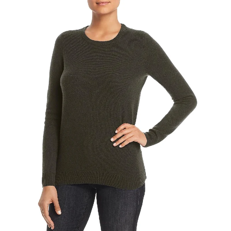 Private Label Womens Cashmere Crewneck Sweater