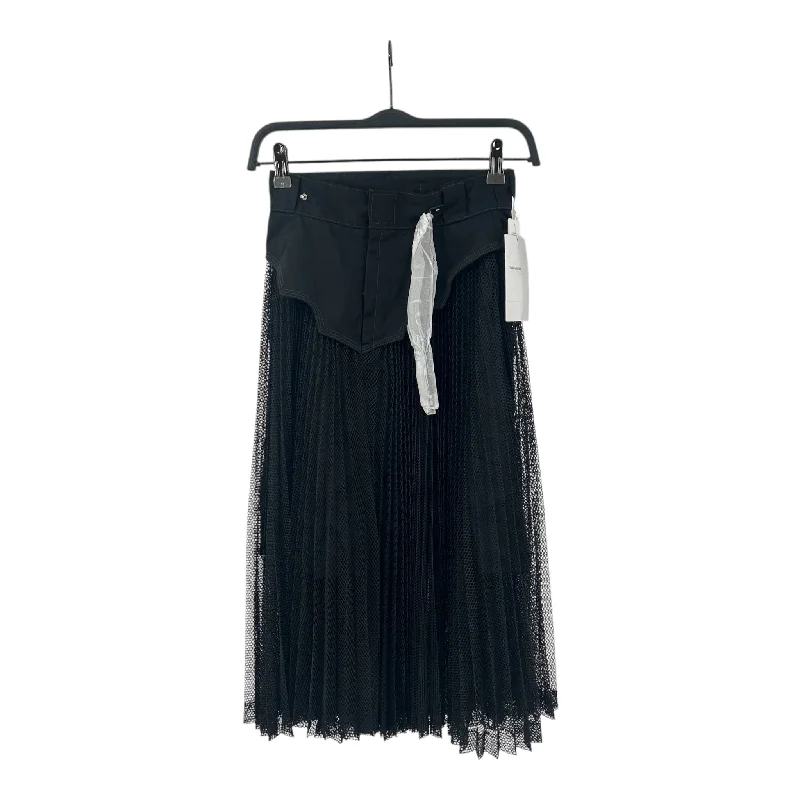 TOGA/Archives/Long Skirt/34/Black/Polyester