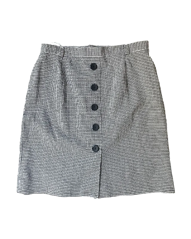 Vintage check mini skirt