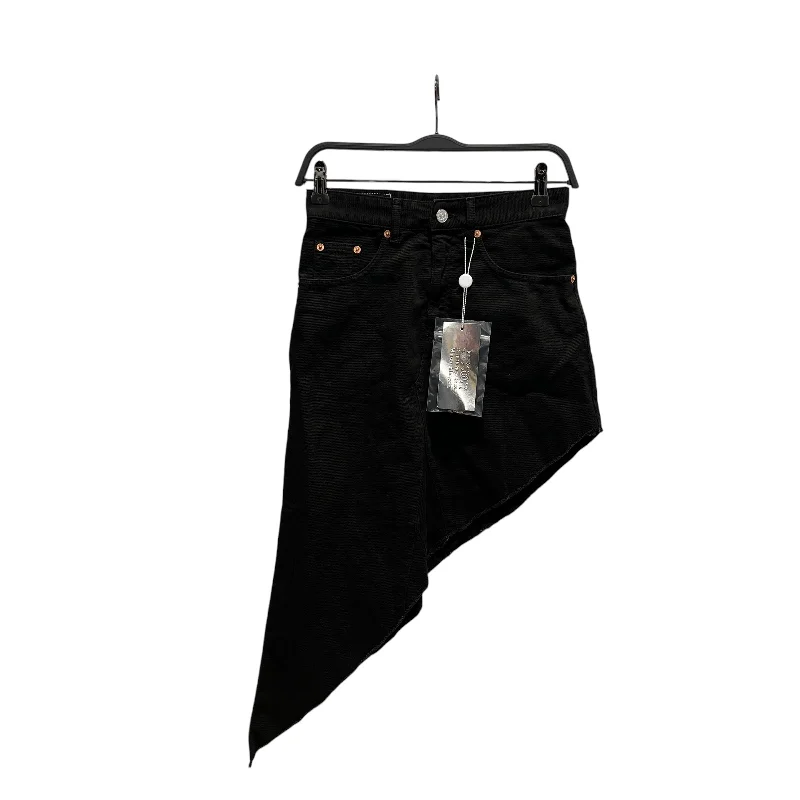 MM6/Skirt/36/Cotton/BLK/