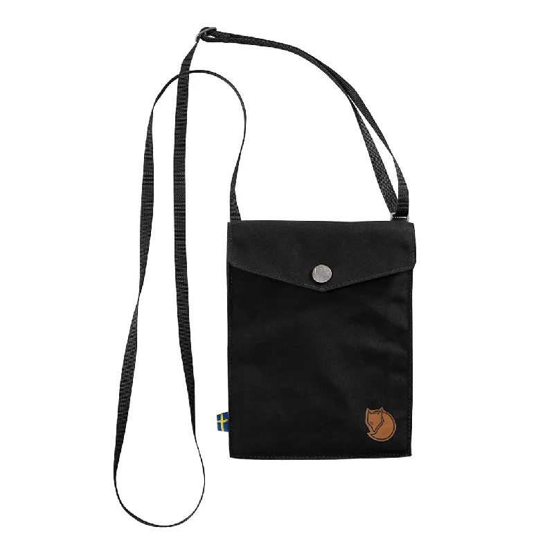 Fjallraven Pocket Shoulder Bag Black