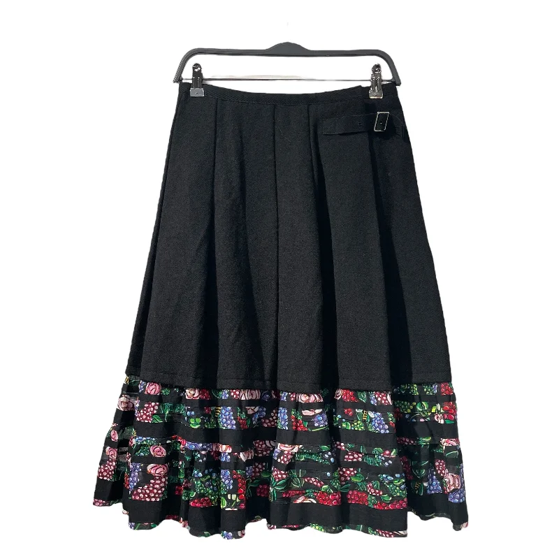 tricot COMME des GARCONS/Skirt/S/Black/Wool/