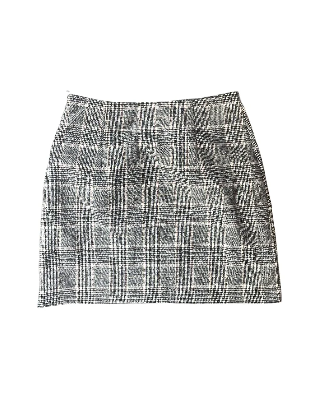 Vintage Y2K Check Mini Skirt