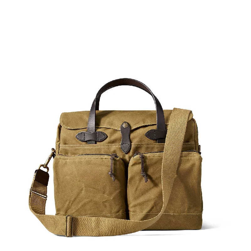 Filson 24-Hour Tin Briefcase Dark Tan