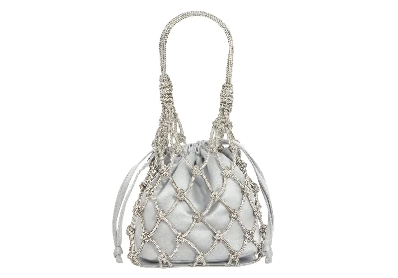 Sparkle Net Pouch Silver