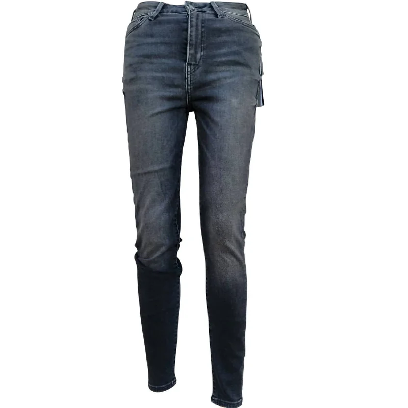 Women's Ultra High Rise Skinny Jeans In Gray