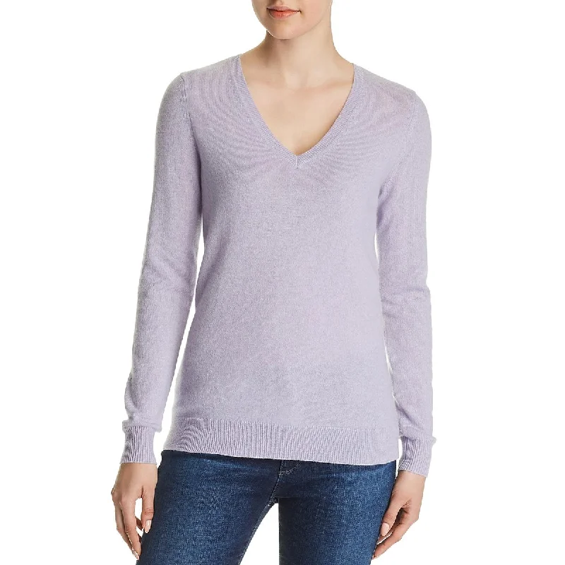 Private Label Womens Sutton Cashmere V-Neck Sweater