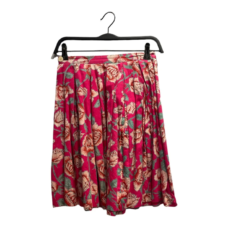 HYSTERIC GLAMOUR///Skirt/--/Floral Pattern/Cotton/PNK//W [Contemporary] Essentials/