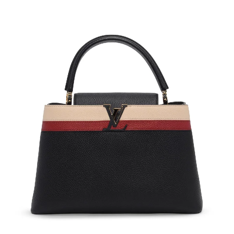 Louis Vuitton Tri-Colour Taurillon Capucines MM