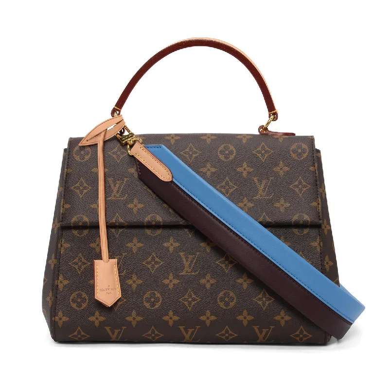 Louis Vuitton Blue Glacial Monogram Canvas Cluny MM