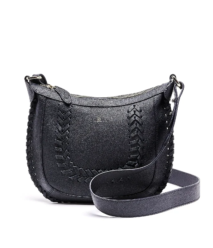 ALARA Woven Crossbody - Black