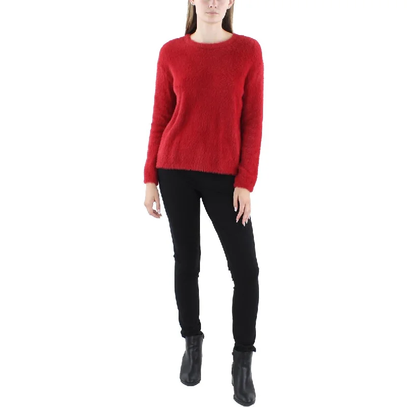 Sam & Jess Womens Eyelash Crewneck Pullover Sweater