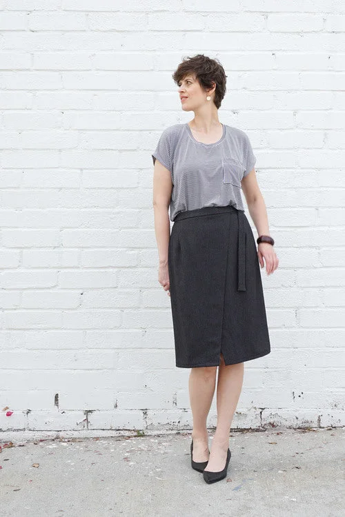 Sew DIY Nita Wrap Skirt